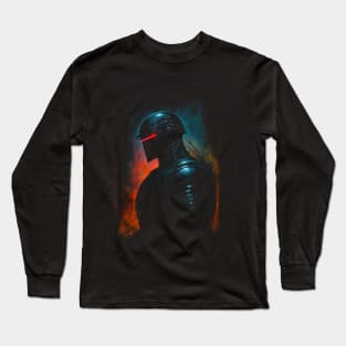 Retro Future Robot Long Sleeve T-Shirt